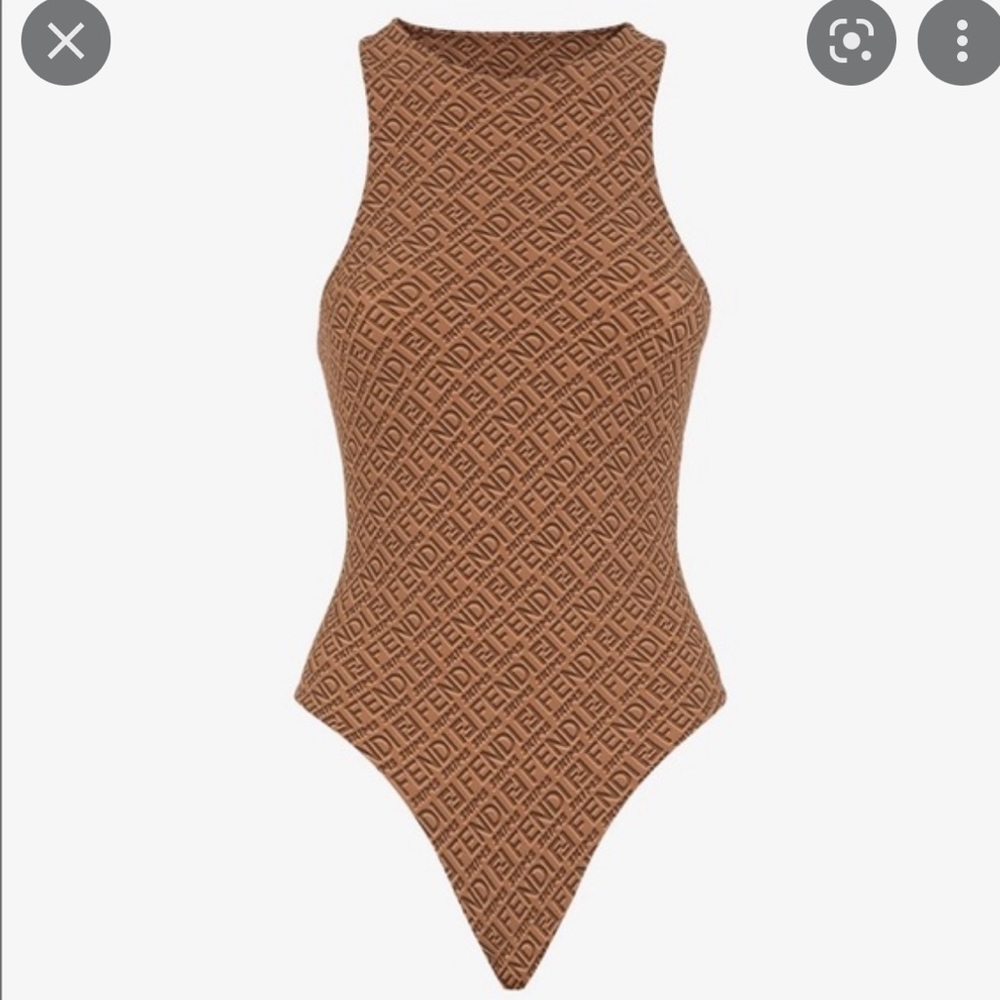 Fendi Skims High Neck Bodysuit - Picture 2 of 4